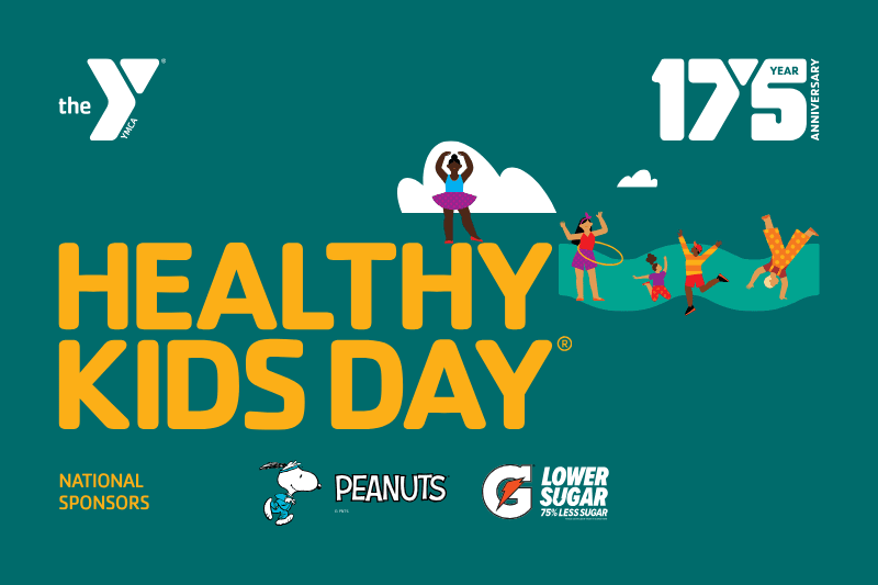 Healthy Kids Day Downtown Orlando 2026 national partners Gatorade and Peanuts. Celebrating fun, fitness, and community for families and kids.